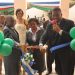From Right His Excellency Charles Josob cutting ribbon to officially launch the High Commission of Namibia in Ghana. (FILEminimizer)