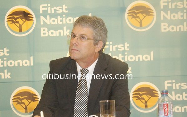 CEO of FNB bank Ghana, Mr. Richard Hudson