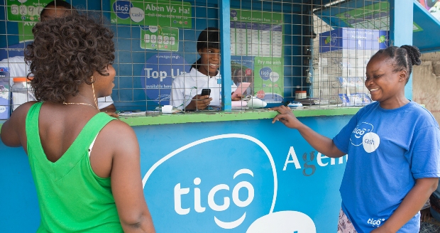Tigo Cash vending point