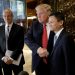 U.S. President-elect Donald Trump shakes hands with and Alibaba executive chairman Jack Ma after their meeting at Trump Tower in New York, U.S., January 9, 2017. REUTERS/Mike Segar