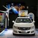 A Trumpchi GA5 hybrid electric car is displayed at an electric car dealership in Shanghai, China, January 11, 2017. REUTERS/Aly Song