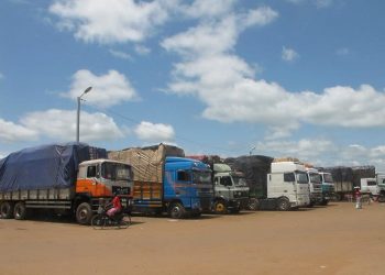 Truck loads of goods have been left stranded at the border due to the closure.